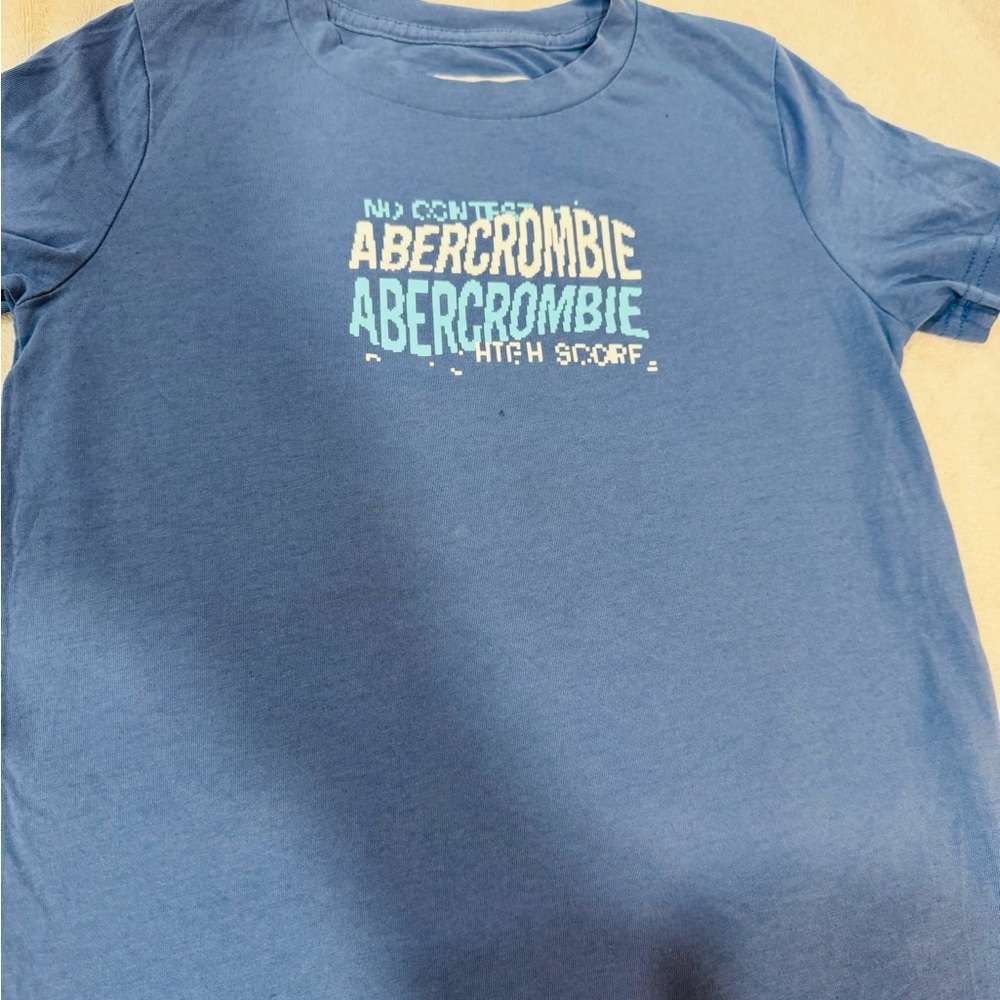 Abercrombie & Fitch Kids Graphic Blue Tee